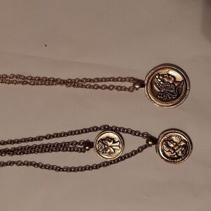 Your Choice or 1: NWT Double Coin or Single Coin Patricia Nash Necklace